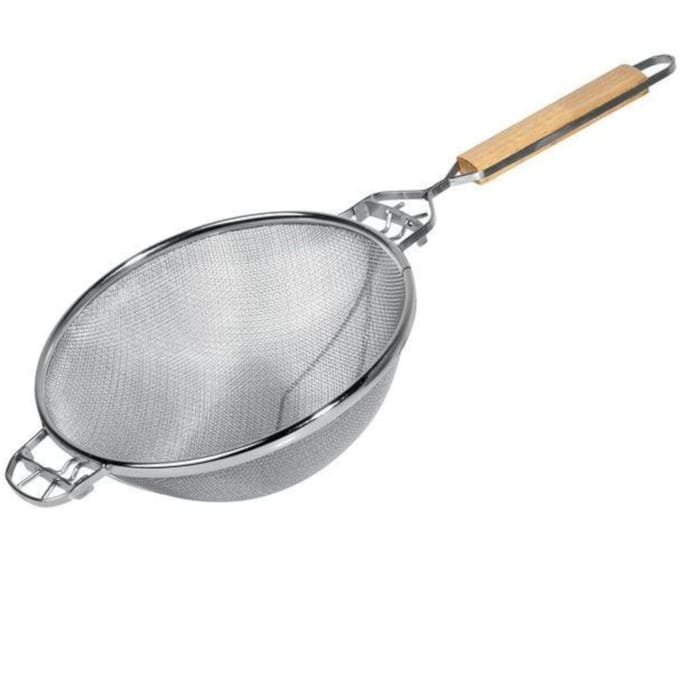 Passoire professionnelle à double maille, acier, diamètre 310 mm, Hendi 639016