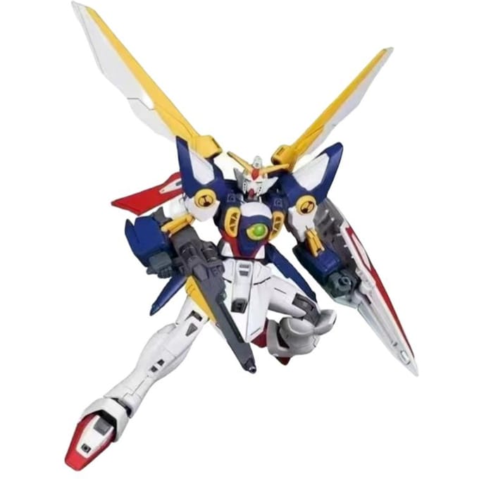 EW Wing XXXG-01W Zero Type Kaal Prototype Hg 1/144 Monteer Het Model Actiefiguren Bureau Ornamenten Speelgoed Cadeau Verzamelaar white