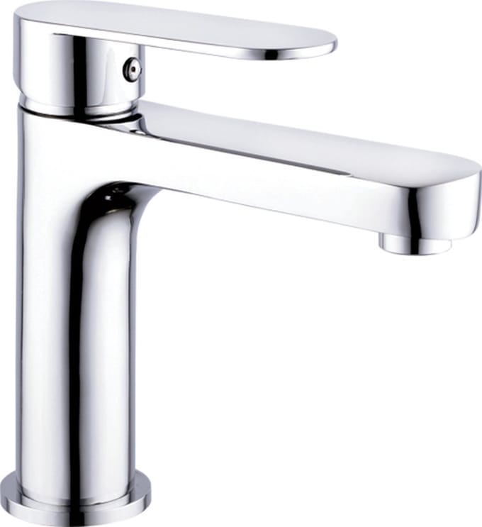 Aloni Verhoogde Wastafelkraan Met Waterbesparing Chroom