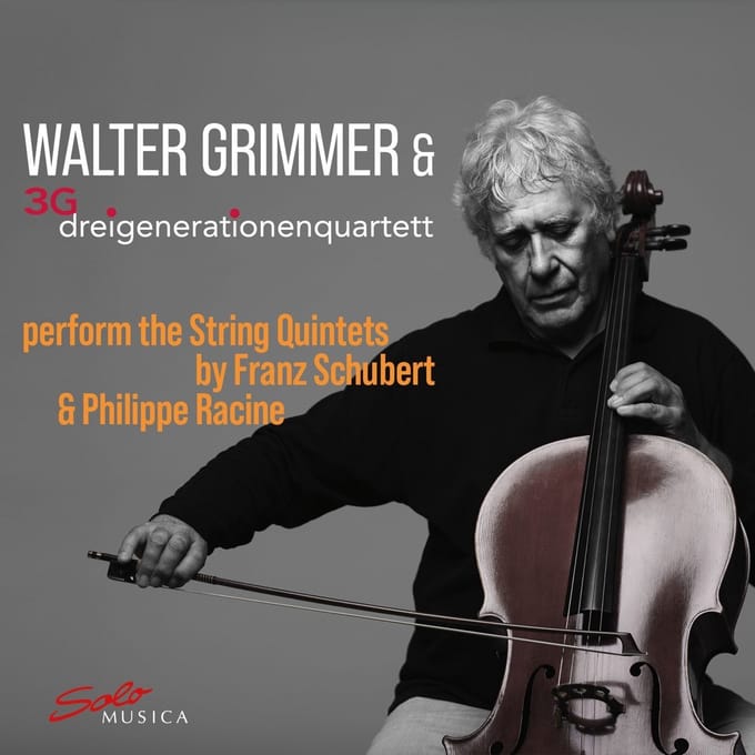Walter Grimmer & 3Gdreigenerationen Quartett - Perform The String Quintets By Franz Schubert & Philippe Racine (CD)