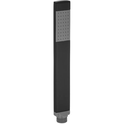 Kronenbach SUPRA Stick Black bar hand shower square brass 27884001SMKBN