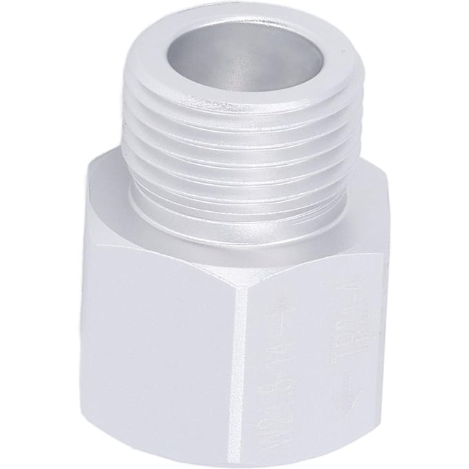 TR21 4 naar W21.8 14 Adapter Aluminiumlegering Soda Cilinder Converter voor Thuis Bier Brouwen gray