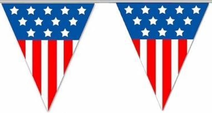 Vlaggenlijn USA 5mtr.