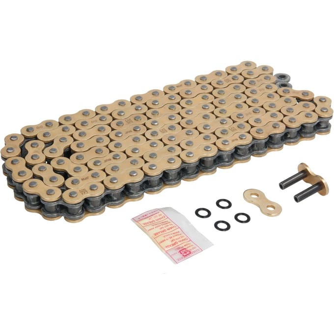 Motorfiets rolketting D.I.D 525Vx3(G&B) X 124 Mail. Zj
