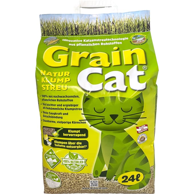 24l GrainCat kattenbakvulling