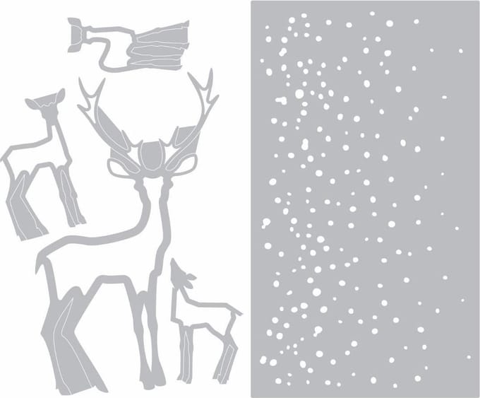 Sizzix Thinlits Snijmal - Winter Wonderland