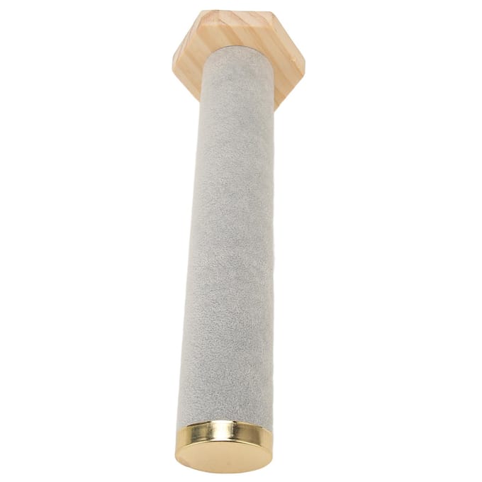 Verticale Haarband Displayhouder Massief Houten Basis Armband Hoofdband Haarband Display Stand Toren gray