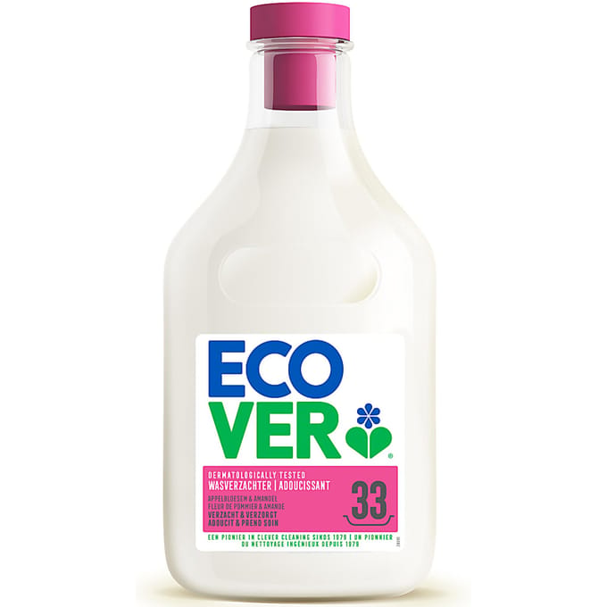 Ecover Wasverzachter Appelbloesem & Amandel 1L 33 wasbeurten App...
