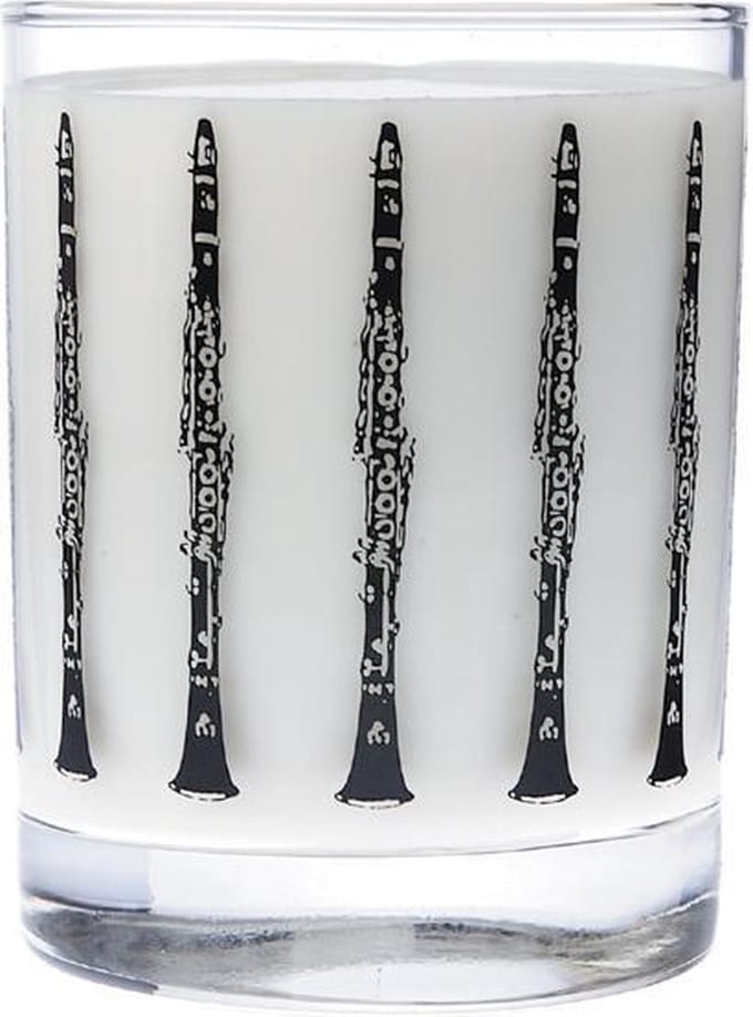 Drinkglas klarinet