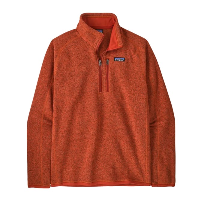 Patagonia Better 1/4 Zip Hoodie oranje