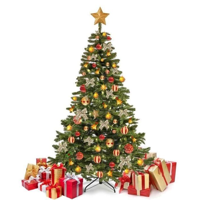 Kunstkerstboom - Noname - 220 cm - Dennengroen - PVC - Binnen groen