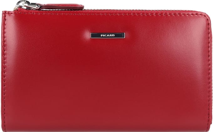 PICARD Portemonnee Offenbach Zip Around Wallet Rot Wijnrood