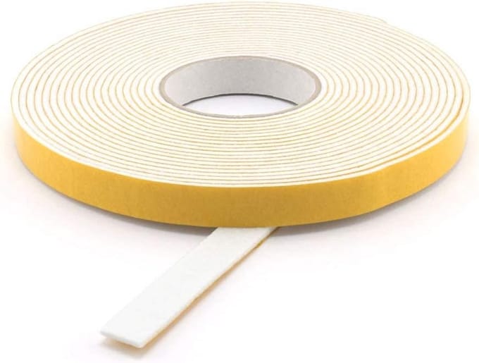Zelfklevend Viltband - Vilttape Metergoed - Meubels Beschermen - Sterke Lijm - 3 Meter - Wit