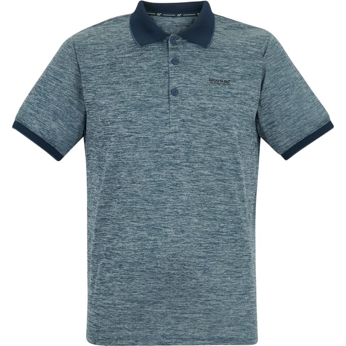 Regatta Heren Remex II Jersey Poloshirt (China Blauw)