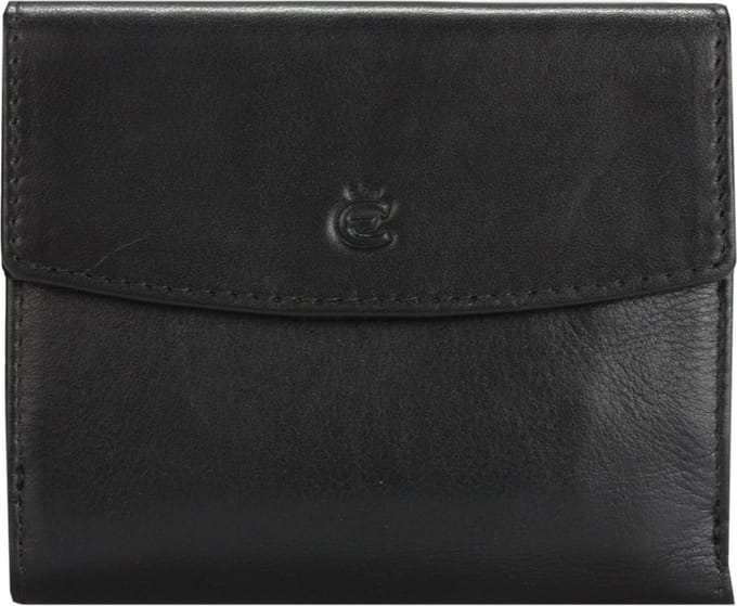 Esquire Eco Portemonnee Leer 10,5 cm - Jongens - Horizontaal - schwarz