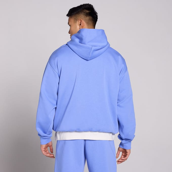 MP Heren Rest Day Oversized Hoodie - Cornflower Blue - XXL