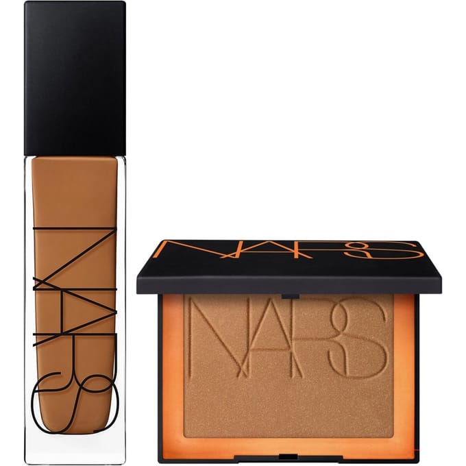 NARS Natural Longwear Foundation 30ml and NARS Blush Orgasm 4.8g Bundle (Various Shades) - Manaus