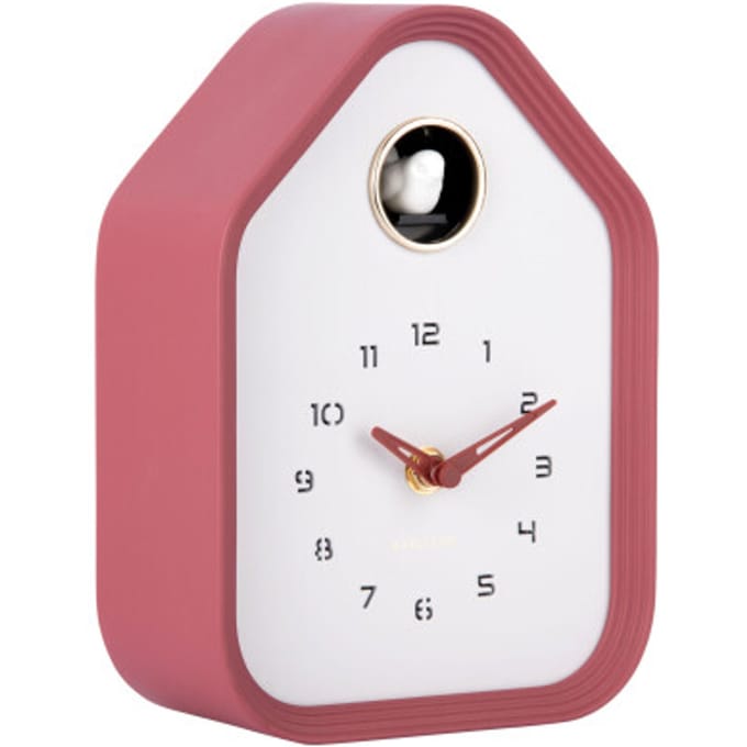 Karlsson - Wall/Table Clock Reina Cuckoo - Rood - Øcm