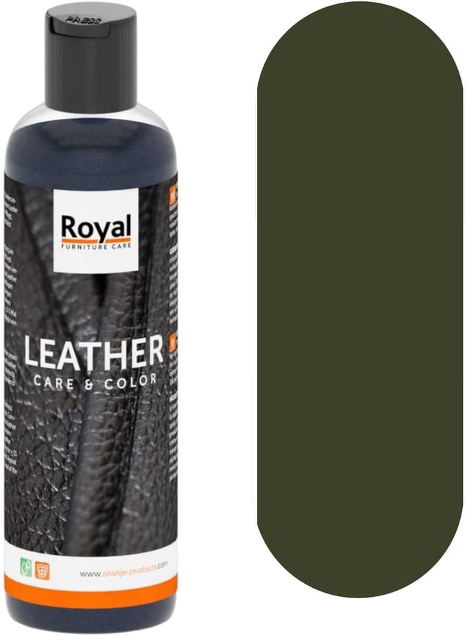 Royal Leather Care & Color - Olijf groen