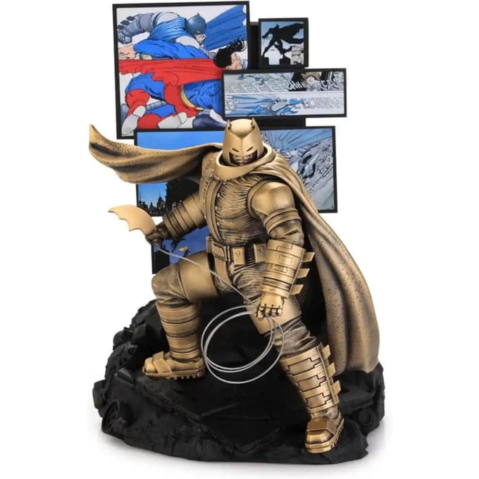 Royal Selangor DC Limited Edition Gilt The Dark Knight Returns Batman Figurine