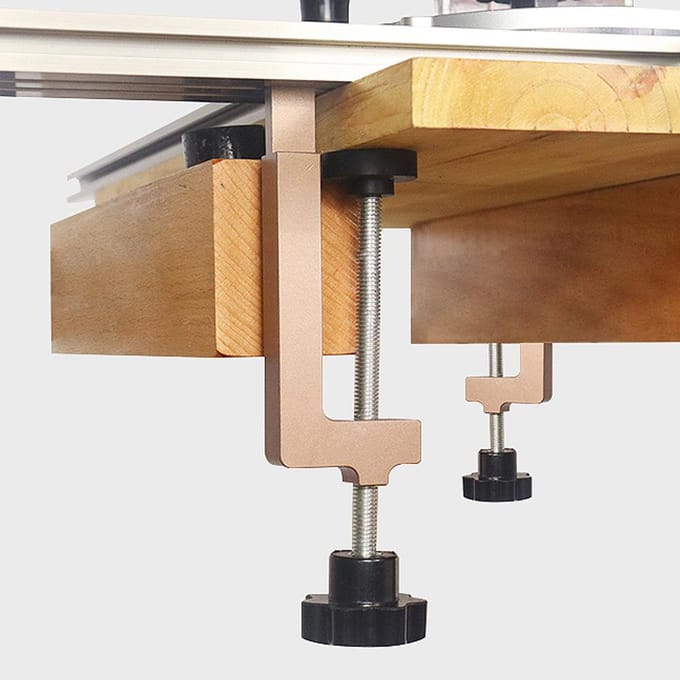 Machine de découpage, fraisage, rainurage, gravure, Rail de guidage, support réglable, travail du bois, auxiliaire de bricolage Type E