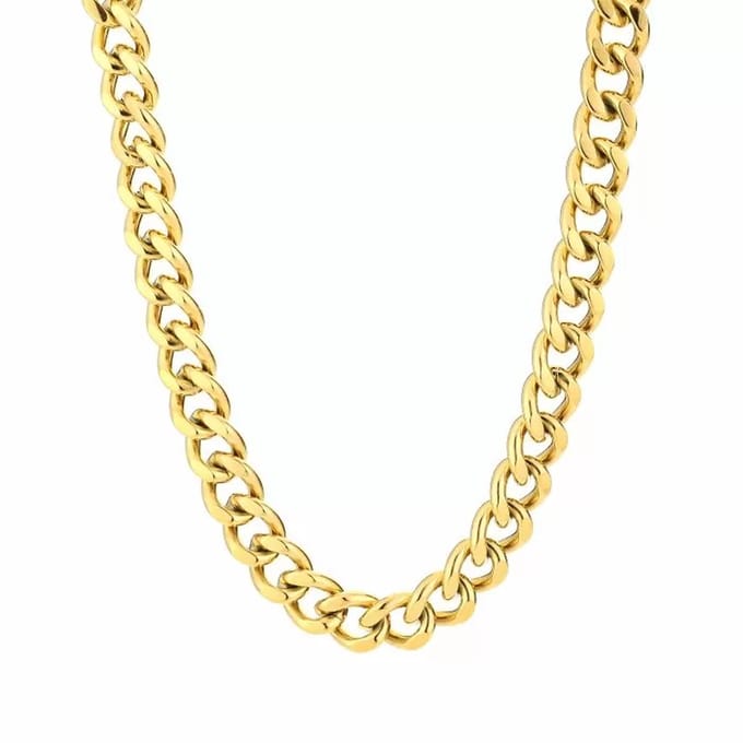Bijoutheek Collier Schakel Gold