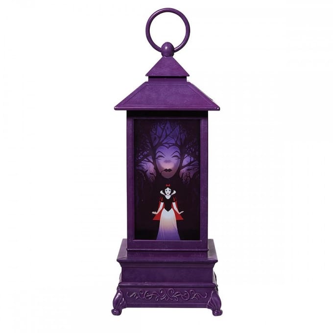 Enesco Sneeuwwitje Disney Glitterlantaarn Paars