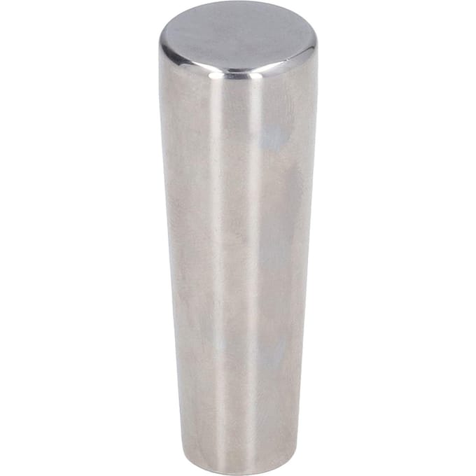 Biertapkraanhendel van roestvrij staal met spiegelende afwerking, roestbestendig, 6,6 cm (2,6 inch) white