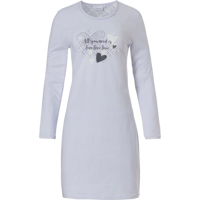 Pastunette Maat 40 Nachthemd - Blauw
