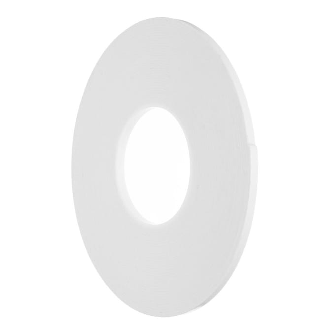 9mm - Dubbelzijdig PE-Schuim Foamtape - Wit - 50 Meter