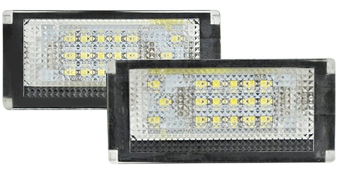 Mini Cooper R50 - R52 - R53 LED kenteken unit