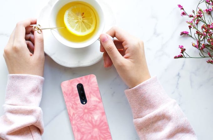 OnePlus 7 Pro TPU Case Spring Flowers