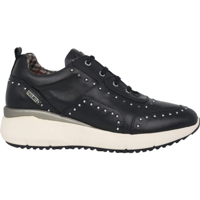 Pikolinos Sella - dames sneaker - Zwart - maat 40 (EU) 6.5 (UK)