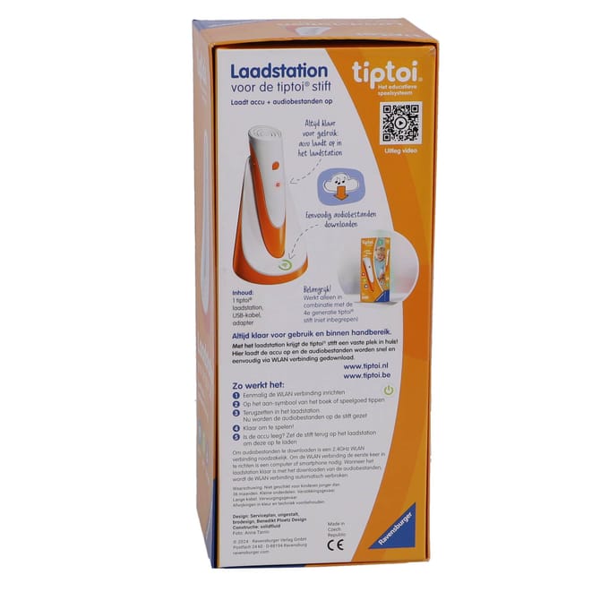tiptoi Laadstation - Voor 4e generatie tiptoi stift - Met WLAN functie