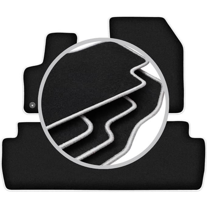 CARLUX-SILVER automatten voor: Peugeot 5008 II crossover (2017-)