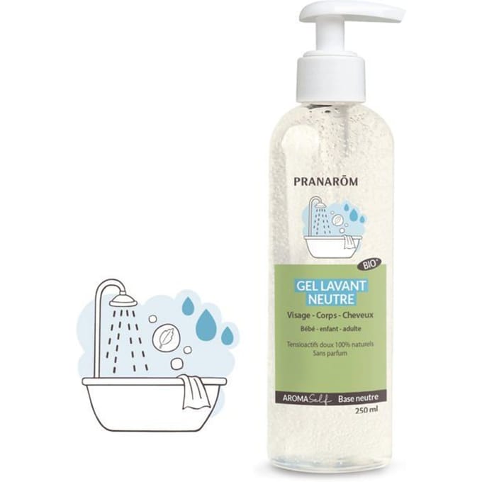 Pranarom - Neutrale reinigingsgel - Bio - 250 ml