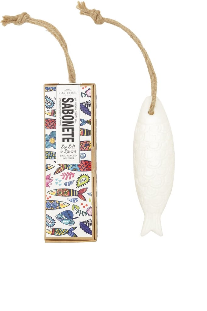 Castelbel, handzeep, soap on a rope, Sardine, citroen en zeezout