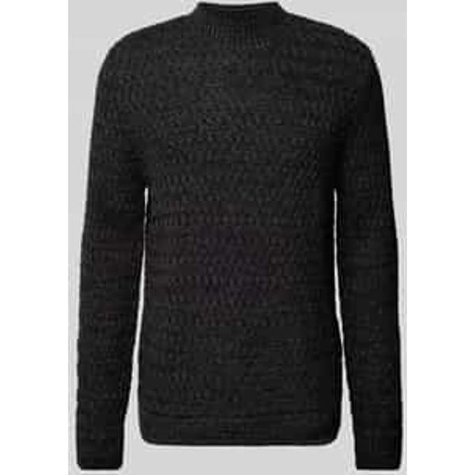Gebreide pullover met structuurmotief