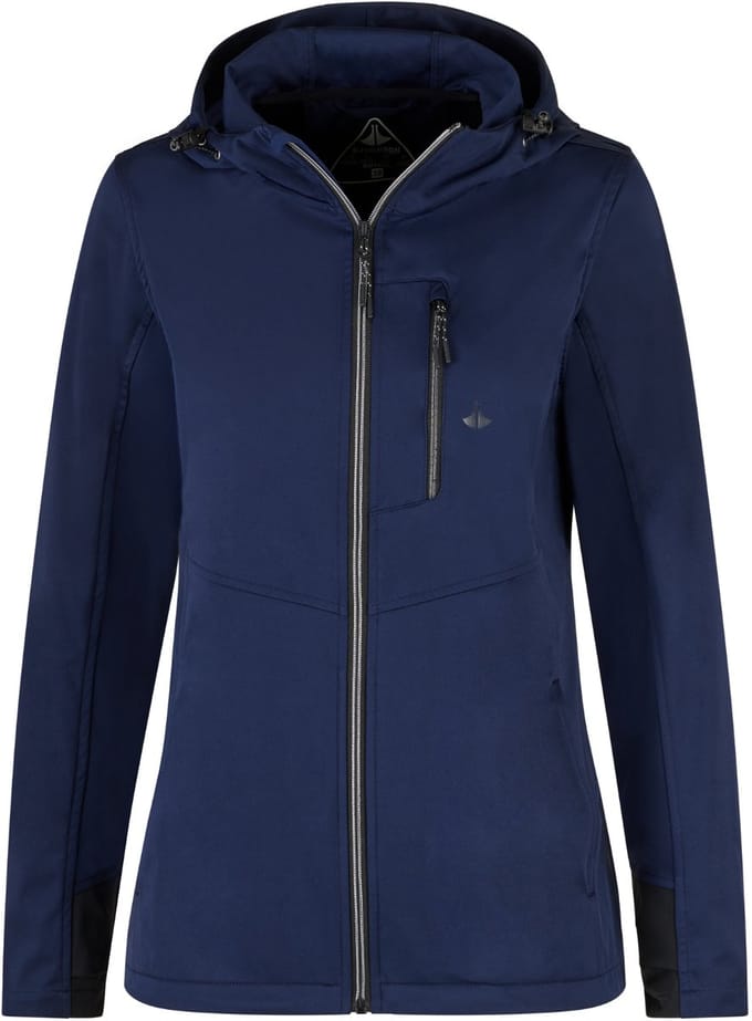 BJØRNSON Alba Softshell Zomerjas Dames Stretch - Maat 48 - Donkerblauw
