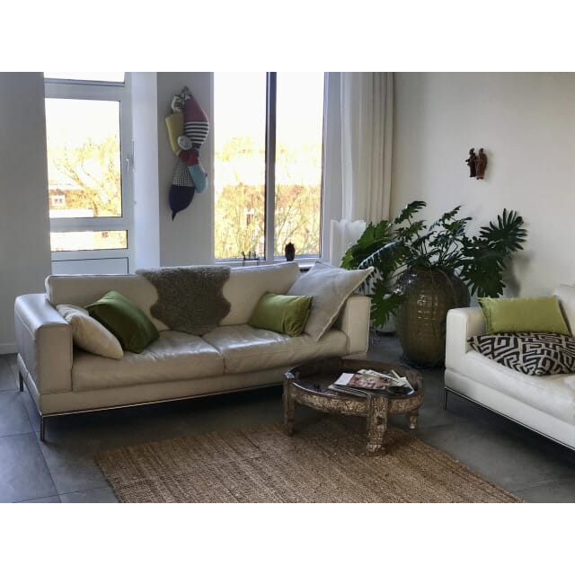 Gek op kussens! Velvet olijf long | 30 x 50 cm | kussenhoes | polyester