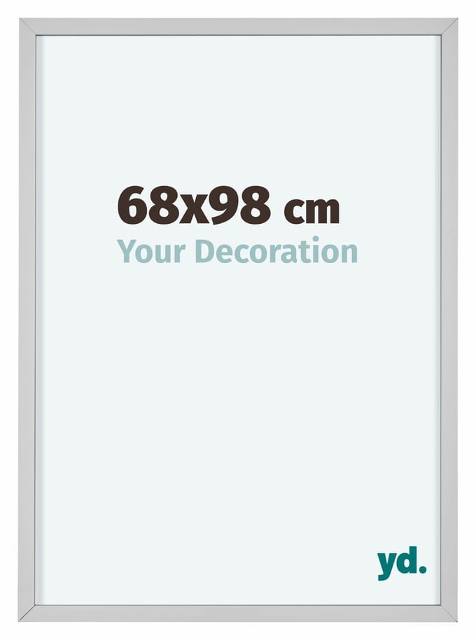 Your Decoration - Fotolijst 68x98 cm - Aluminium - Wit - Virginia