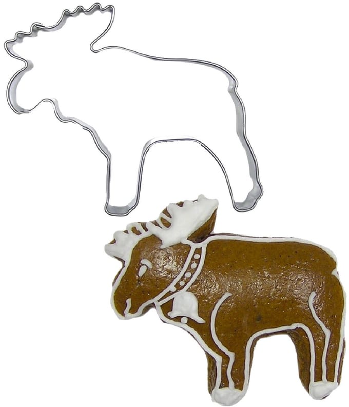 BrandNewCake Uitsteekvorm Eland RVS 6,5cm