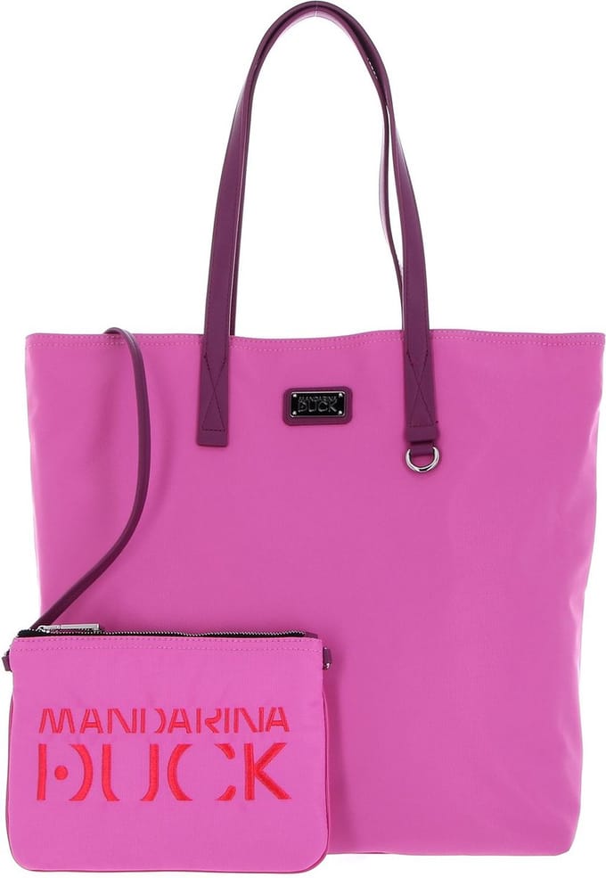 MANDARINA DUCK Schoudertas Style Shopper Pink Bubble Roze