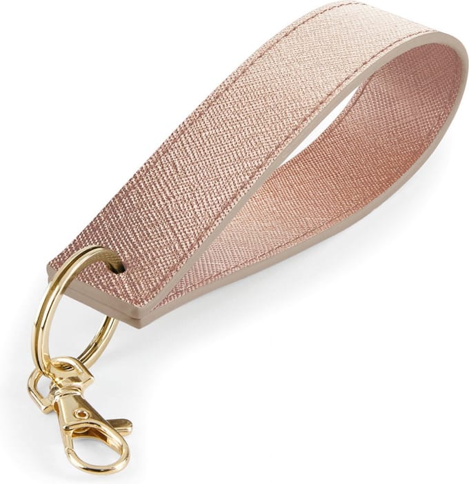 Bagbase | Boutique Wristlet Keyring | Rosé Goud
