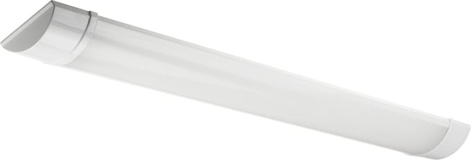 LED Batten - LED Balk - Titro - 18W - Natuurlijk Wit 4200K - Aluminium - 60cm