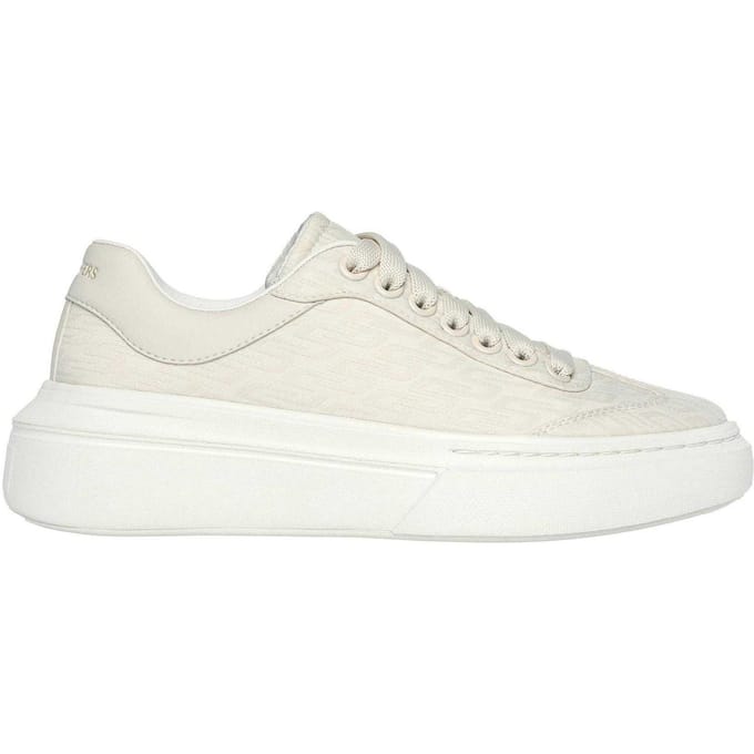 Skechers Dames/Dames Klassieke Textiel Trainers (Natuurlijk)