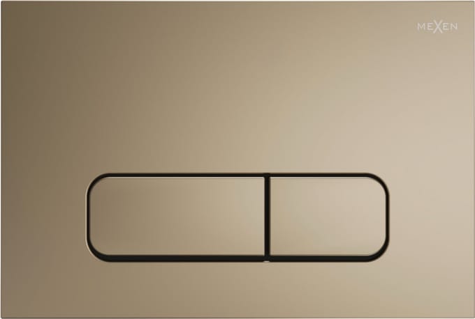 Mexen Fenix 02 spoelknop, gouden champagne - 600204
