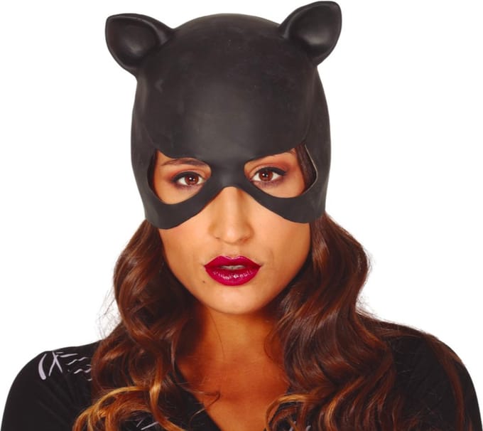 Fiestas Guirca - Cat Lady Masker Latex