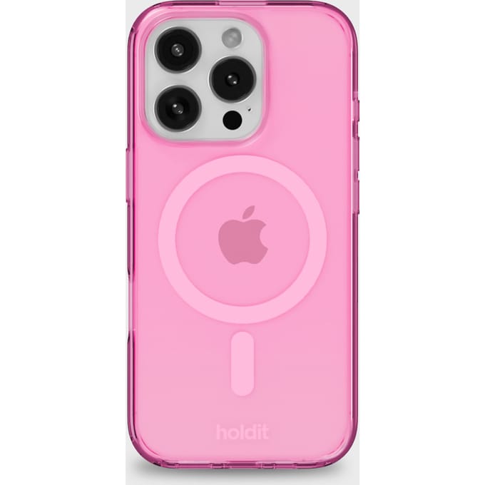 Phone Case Transparent Magsafe Compatible Pink iPhone 16 Pro Max