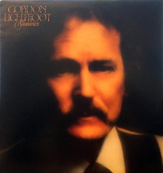 LP Plaat GORDON LIGHTFOOT  Shadows BSK3633 WARNER BROS. 1982 US Rock Gebruikt orange